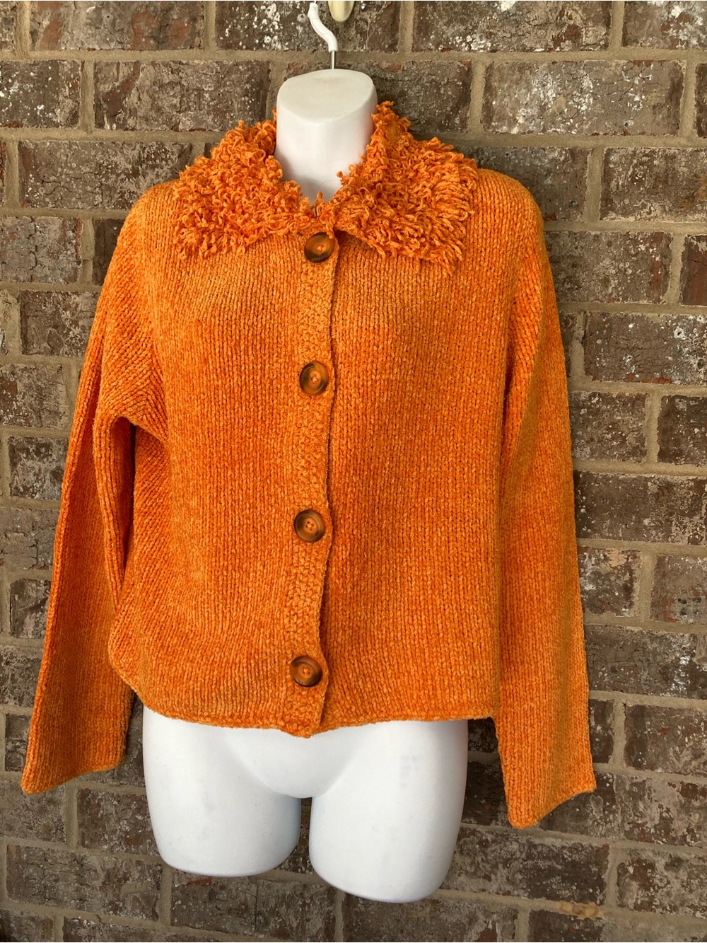 Vintage 1996 Michael Simon Cardigan Sweater Size L Button